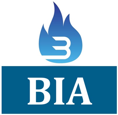 Liberty Dumpster Cedar Rapids BIA badge